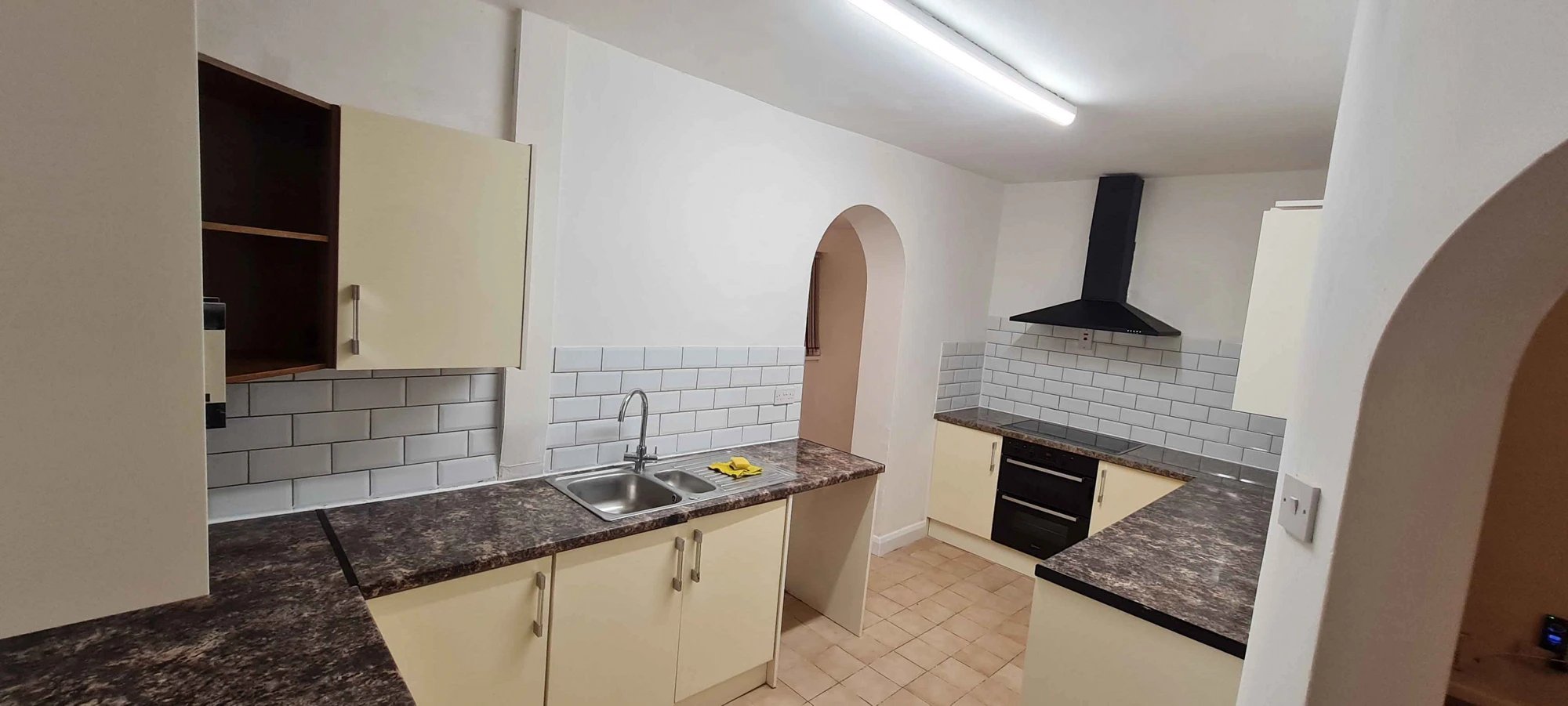 Full Kitchen Refurbishment, Including Splash-back Tiling + Re-arrangement of Cabinets