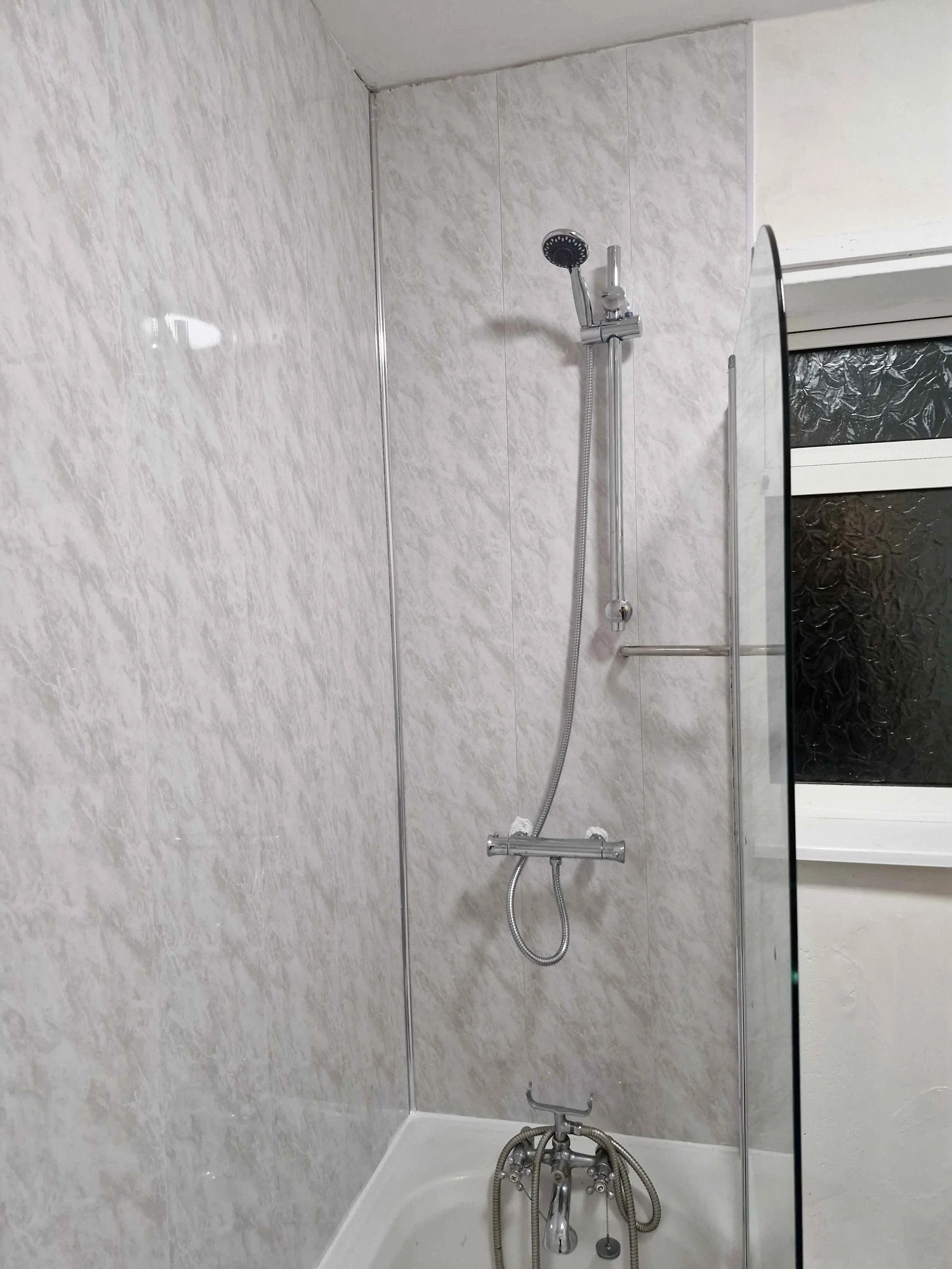 Installation of PVC Shower Panels and Shower Mixer Upgrade