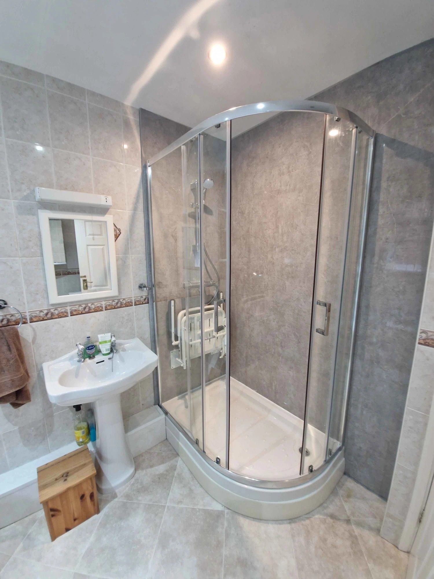 Accessible Walk-in Shower Re-do